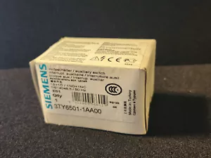 Siemens 3TY6501-1AA00, Aux Switchblock Left/Right Connectionn (NOS) - Picture 1 of 4