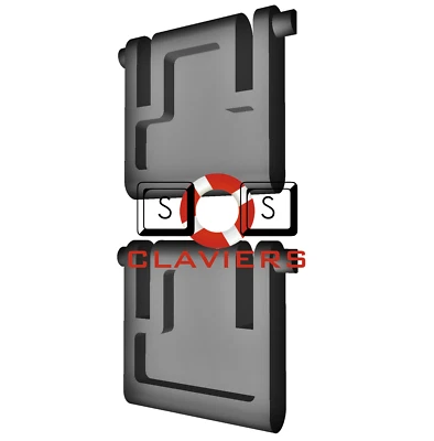 Cooler Master Quickfire XTI Keyboard Spare Replacement Leg Stall Foot Feet - Image 1 of 3