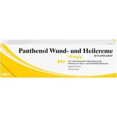 MIBE GMBH ARZNEIMITTEL PANTHENOL Wund- und Heilcreme Jenapharm 100 g PZN 08814512
