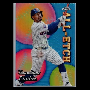 2024 Topps Chrome Update - #CAEU-5 Francisco Lindor All-Etch - Picture 1 of 2