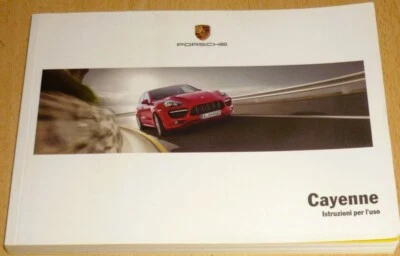 Libretto uso manutenzione Porsche CAYENNE 92A (NO Turbo S) (NO DIESEL S) 02/2012 - Immagine 1 di 4