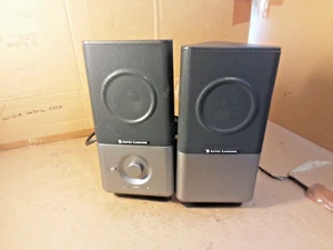 Altec Lansing 220 Sistema di altoparlanti multimediali amplificati stereo testato funziona - Foto 1 di 7