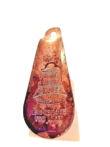 Vintage Shoe Horn CRADDOCK-TERRY CO Long Wear Shoes Bell Logo - Picture 1 of 5