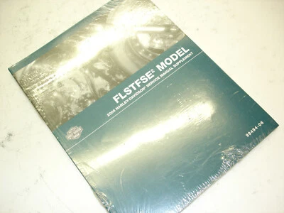 Harley Davidson Softail 2006 modelo FLSTFSE2 suplemento manual de servicio 99494-06 Foto 1 de 4