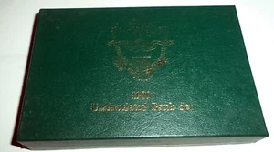 1989 Uncirculated Bank Set / 5 Coin Set in Box With Philadelphia Mint - Picture 1 of 4