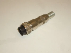 SWITCHCRAFT 2504M (SL404M) MICROPHONE PLUG FOR BROWNING GOLDEN EAGLE MARK IV NOS - Picture 1 of 4
