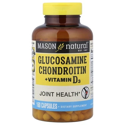 Glucosamina Condroitina + Vitamina D3, 160 Cápsulas Foto 1 de 2