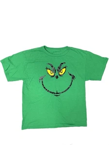 Dr. Seuss Grinch Face T-Shirt holiday Christmas Green Size Unknown See Pictures - Picture 1 of 3