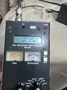 MFJ-269 Antenna Analyzer HF VHF UHF Ham - Zdjęcie 1 z 20