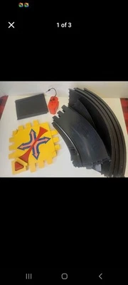 Vintage 1972 Hot Wheels Sizzlers Fat Track Breakin’ 8 Set W/ 2 Red line cars - Image 1 of 4