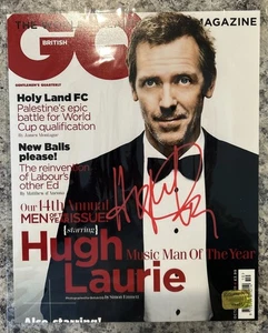 Hugh Laurie handsigniertes 8x10 Foto mit COA "Music Man Of The Year" Photo mit COA - Bild 1 von 5