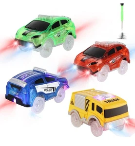Tracks Cars Only Replacement, Flex Track Race cars for Magic Tracks Glow in t... - Picture 1 of 5