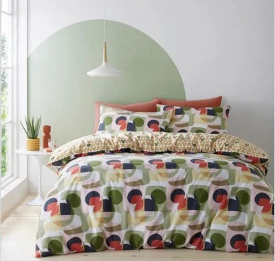 DISNEY @ DUNELM Disney Mickey Mouse Duvet Cover & Pillowcase Set Single Bedding NEW