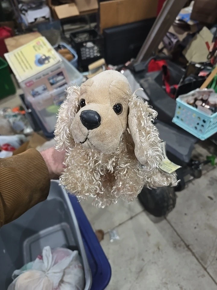 AMERICAN COCKER Spaniel Ganz Webkinz Plush/Stuffed Animal Pup Puppy Dog HM202 - Image 1 of 1