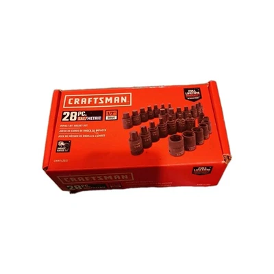 Craftsman CMMT42031 Impact Bit Socket Set 28 pc - Black / Brand New / Ships Fast - Image 1 of 3