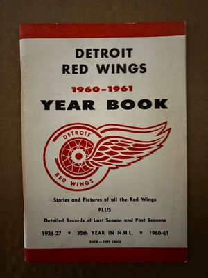 Detroit Red Wings Yearbooks/Media Guides: 1960-1973; Excellent! - Image 1 of 4