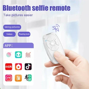 Multi-Fuctional Phone Bluetooth 4.0 Remote Controller Video Turning E-book - Photo 1 sur 9