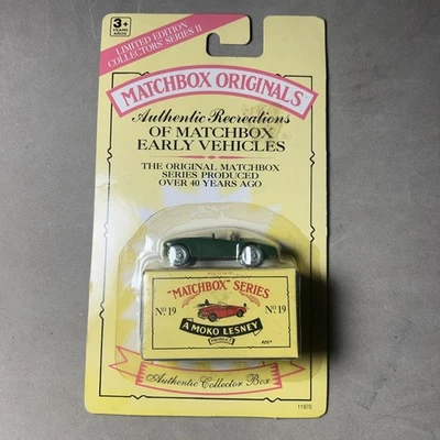 Matchbox Series No 19 Green MG MGA Die cast car - image 1 of 4