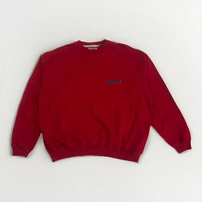 Винтажный свитшот 1990-х Fila Sport от Mystic Red Crewneck M новый - Изображение 1 из 4