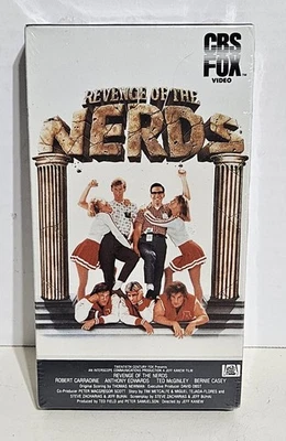 Revenge of the Nerds VHS Tape 1985 CBS FOX Video Original Release - BRAND NEW - Image 1 of 4