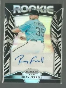 2019 Panini Prizm Rookie Autograph Prizm Zebra Stripe #96 Riley Ferrell (r 65838 - Picture 1 of 1