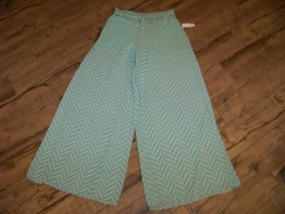 Women's Lounge Pants with Tie Belt  - Wide Leg - Size L - Image 1 of 4