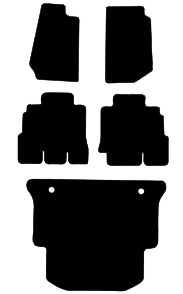 2013-2017 JEEP WRANGLER JK 4 Doors CUSTOM CARPET FLOOR MATS 3 COLORS AVAILABLE - Image 1 of 3