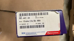Phenomenex HPLC Kinetex C8, 2.6 µm, 2.1 x 50 mm, 00B-4497-AN - Picture 1 of 3