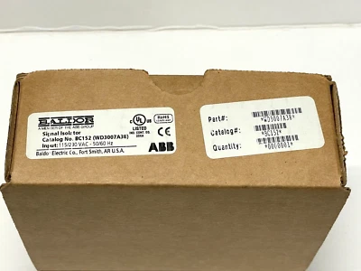 NEW IN BOX BALDOR SIGNAL ISOLATOR BC152 WD3007A38 #4 - Image 1 of 4