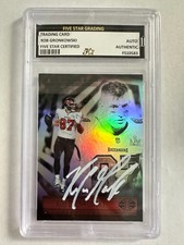 ROB GRONKOWSKI Signed 2021 Panini Trading Card Tampa Bay Buccaneers