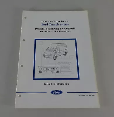 Información Técnica Entrada Ford Transit Eléctrico - Aire Acondicionado '06/2000 - Imagen 1 de 4