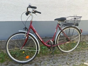 Hercules Damenrad gebraucht, Hinterreifen verliert Luft, an Bastler - Bild 1 von 6