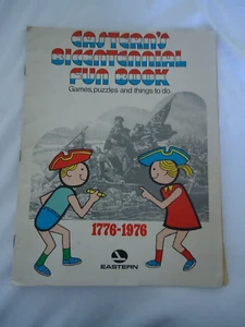 Eastern airlines Bicentential Funbook Coloring 1976 Keyway Books - Picture 1 of 10
