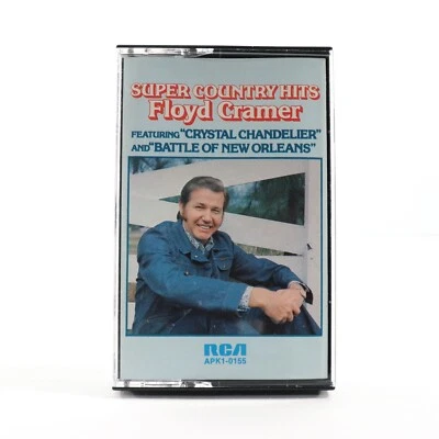 Super Country Hits by Floyd Cramer (Cassette Tape, 1973, RCA) APK1-0155 - TESTED - Image 1 of 4