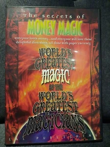 SECRETS OF MONEY MAGIC BY THE WORLD'S GREATEST MAGICIANS DVD REGION 4 RARE OOP - Picture 1 of 6