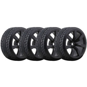 12mm Sechskantnabe Felgenreifen Reifen für Tamiya TT01 TT02 HSP CS 1/10 RC Auto