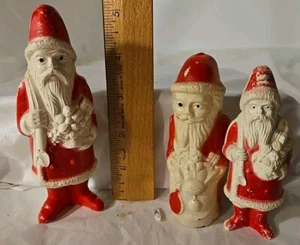 Vtg Christmas Old World Santa Celluloid Irwin Toys Belsnickle Sack Fruit Saint  - Picture 1 of 13