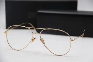 NEW CUTLER AND GROSS M:1266 C:GPL-C GOLD AUTHENTIC FRAMES EYEGLASSES 58-14 - Picture 1 of 4