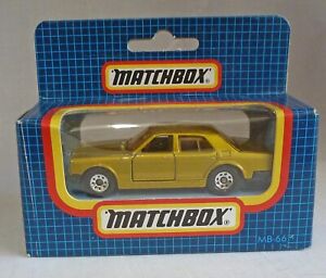Matchbox dunkelblaue Box MB66 Rolls Royce Silver Spirit Gold
