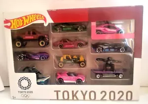 Hot Wheels Tokio 2020 Juego de los Juegos Olímpicos - 10 vehículos fundidos a presión - nuevo en paquete - Imagen 1 de 7