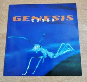 GENESIS Congo RAREST UK PROMO CD SINGLE CARD SLEEVE TONY BANKS MIKE RUTHERFORD