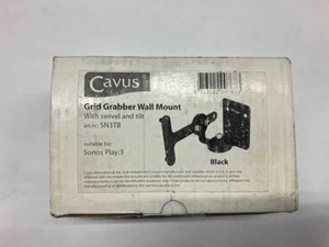 Cavus Grid Grabber Wall Mount with swivel & tilt for Sonos Play 3 - Picture 1 of 2