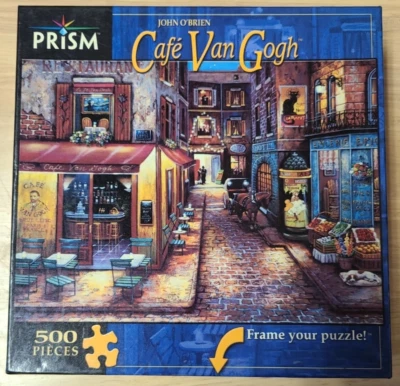 Prism 500 Piece Jigsaw Puzzle John O'Brien Cafe Van Gogh - Image 1 of 4