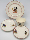 Walt Disney Children's Tea Set Assortment 4 pieces Circa 1930's READ Vtg Rare