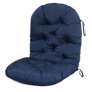 High Back Patio Chair Cushion Seat Back Rocking Chair Cushion Pad Outdoor/Indoor - Picture 1 of 33