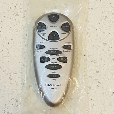 New Genuine Nakamichi Original Remote Control for SoundSpace 1 System OEM - Image 1 of 4