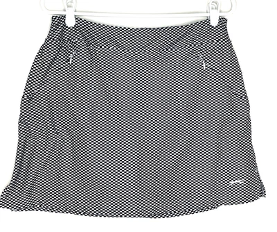 Falda a Cuadros Slazenger Golf Para Mujer M Mediana Azul Marino Blanco Bolsillos Skort Foto 1 de 4