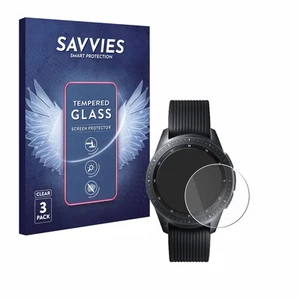 For Samsung Galaxy Watch (42 mm) Tempered Glass 3x Screen Protector Protection - Zdjęcie 1 z 8