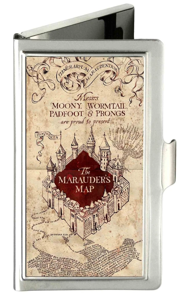 Buckle-Down Men's Business Card Holder-Harry Potter 3.7" x 2.5" Multicolor - Image 1 of 1