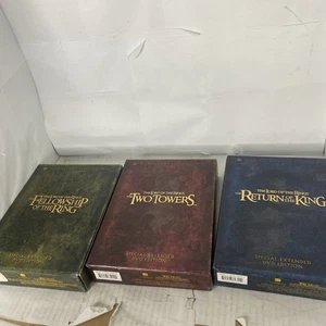 DVD Set Lord of the Rings Trilogy Special Extended DVD Edition 12 Disc W/ Manual - Picture 1 of 11
